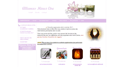 Desktop Screenshot of alliancesmieuxetre.com
